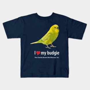 CB Yellow Budgie Kids T-Shirt